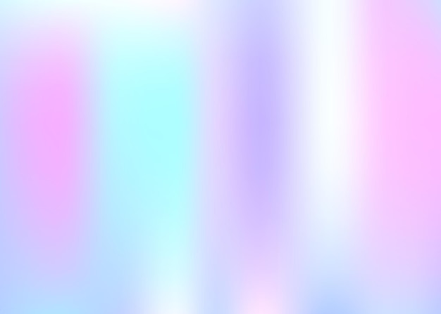 ベクトル ホログラム背景ポップスペクトルテンプレートコスモスライトレトロ