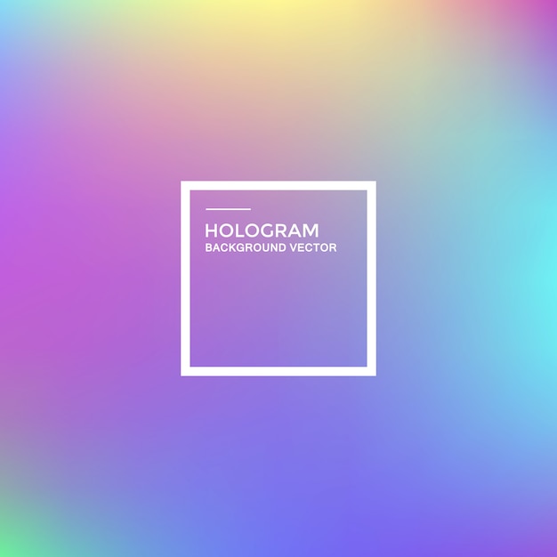 hologram gradient background