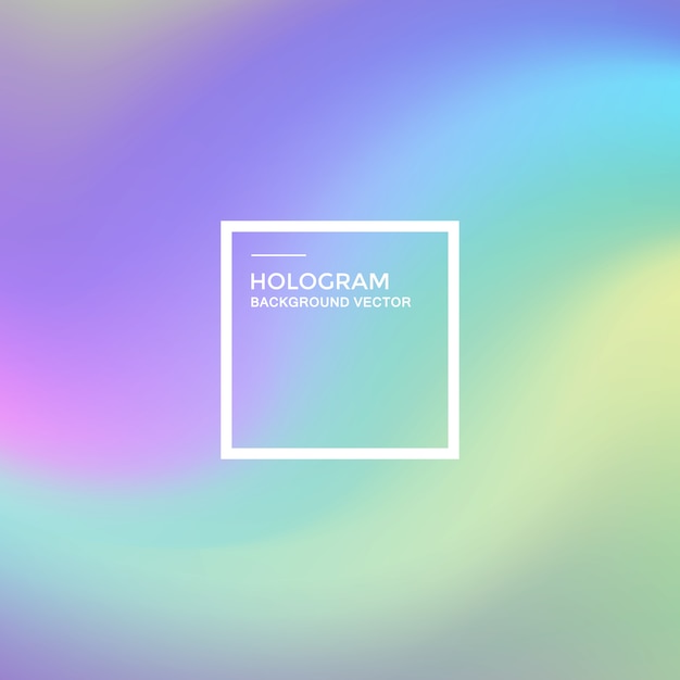 hologram gradient background