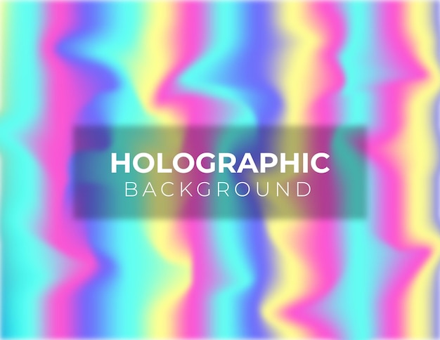 Vector holographic abstract background