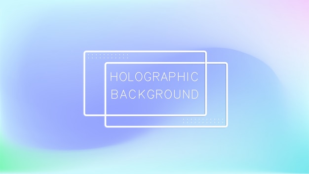 Holographic Abstract background