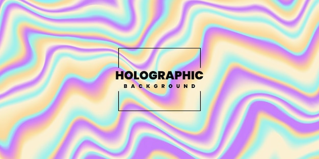 Holographic background vector file