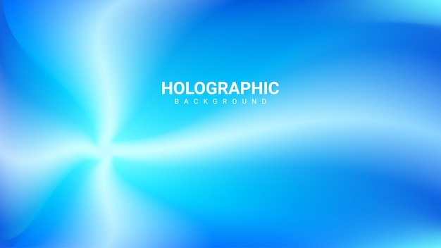 holographic background with soft blue color