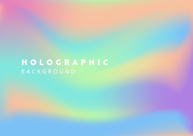 Holographic background