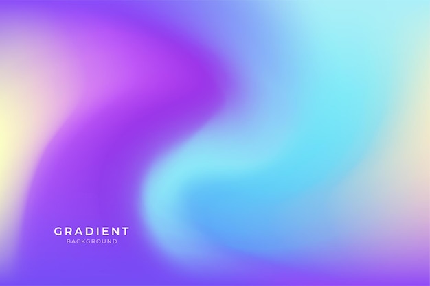 Holographic blue and lilac background