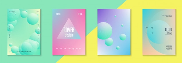 holographic cover set fluid for business
