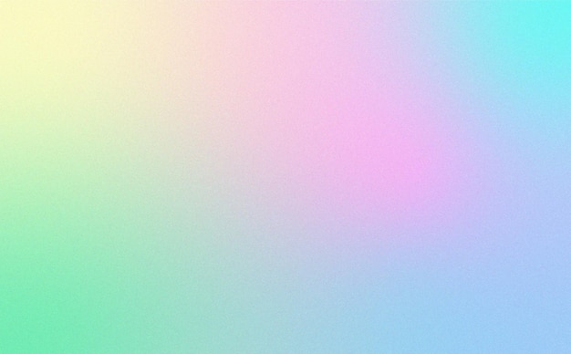 Holographic gradient background with grainy texture iridescent pastel colors