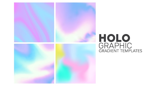 Holographic gradient templates