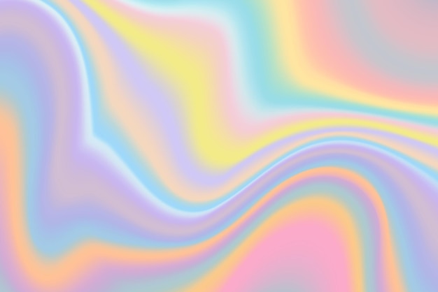 Vector holographic iridescent abstract background