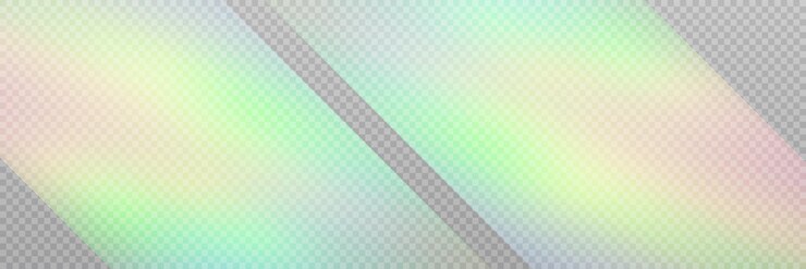 Vector holographic rainbow background