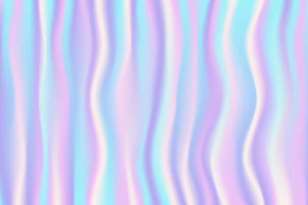 Holographic striped gradient background Iridescent neon texture abstract pattern Rainbow wallpaper