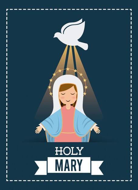 Holy mary design