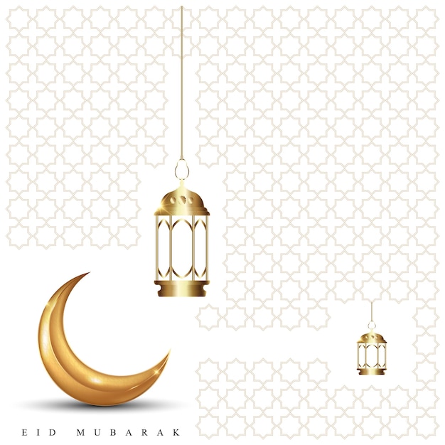 Luna sacra del ramadan kareem. mese di digiuno per i musulmani.