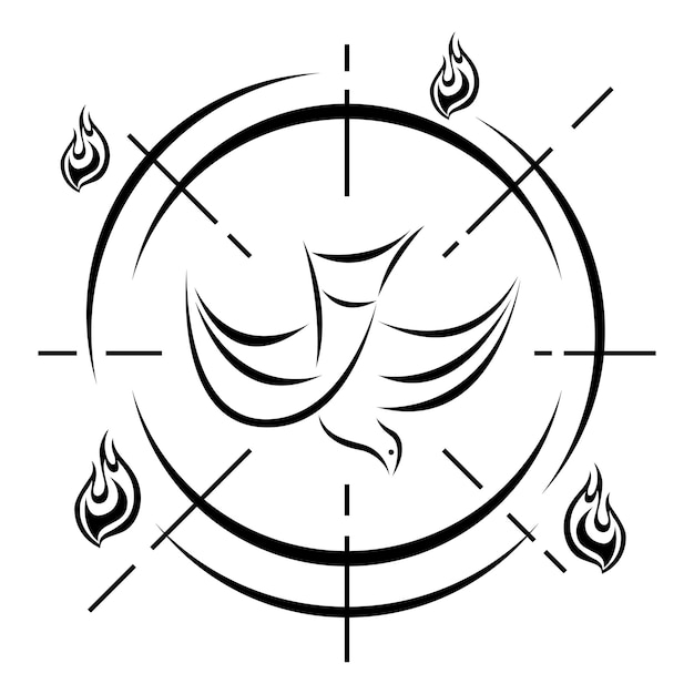 Holy spirit dove symbol