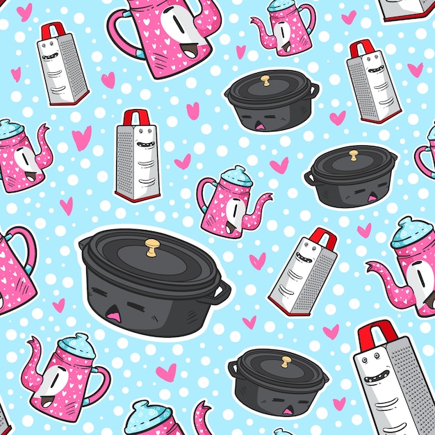 Home appliance seamless pattern