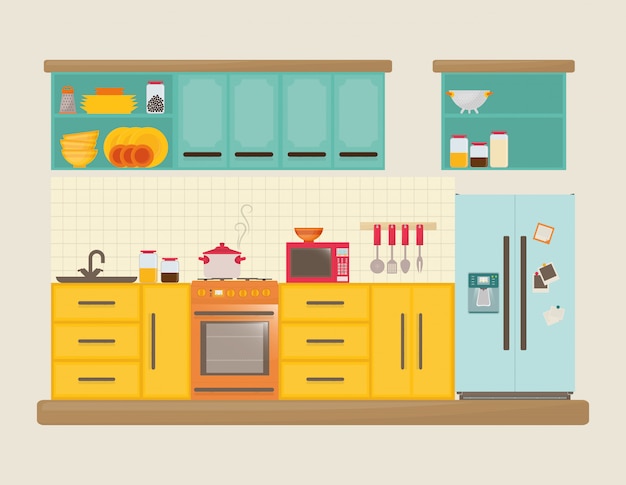 home appliances design.