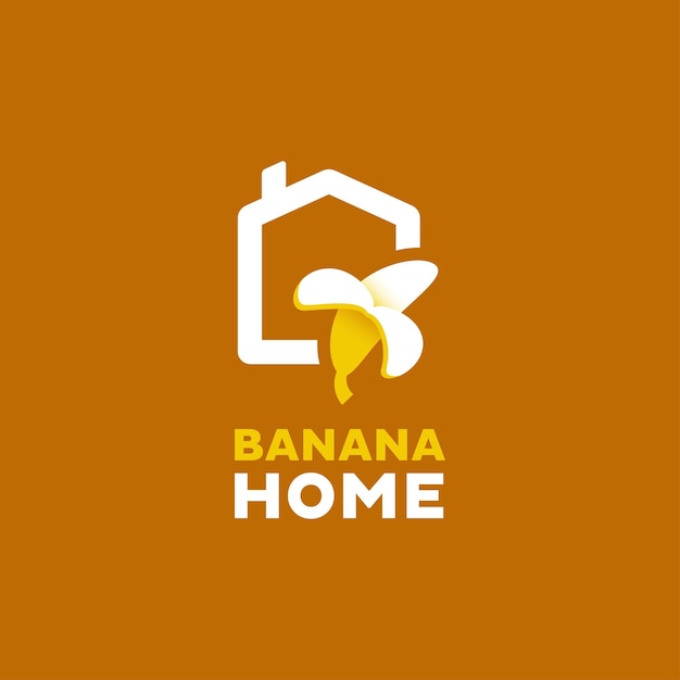 Logo della banana domestica