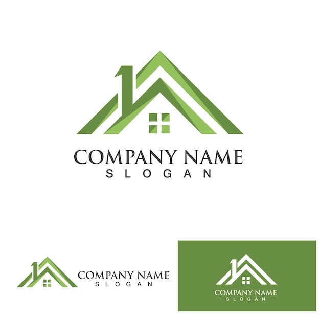 Home and building logo and symbol