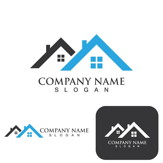 Home and building logo and symbol