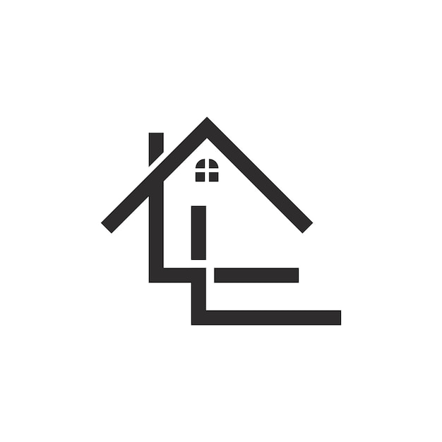 Home buildings logo and symbols icons