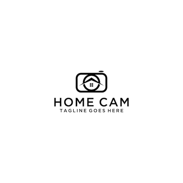 Home cam logo sign design