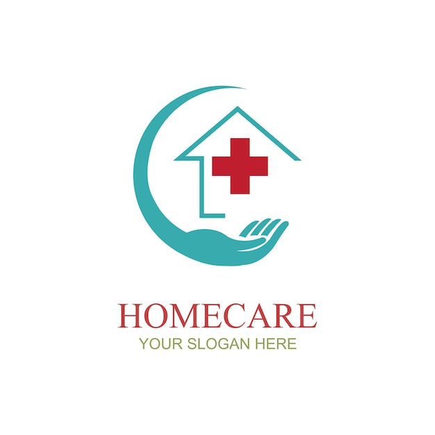 Home Care Logo Template Medical Home Logo