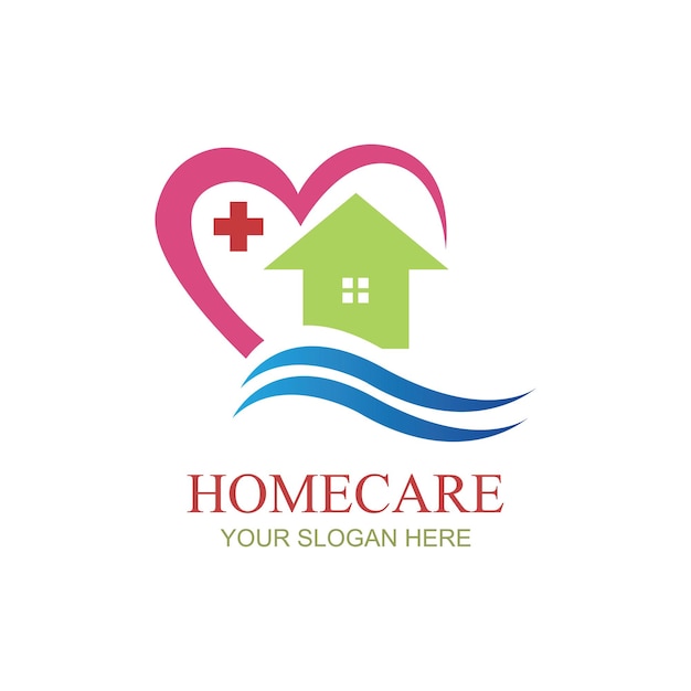 Home Care Logo Template Medical Home Logo