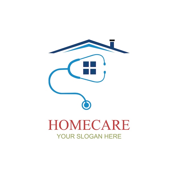 Home Care Logo Template Medical Home Logo