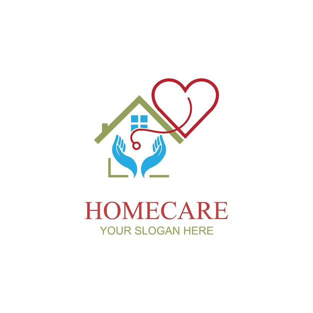 Home Care Logo Template Medical Home Logo