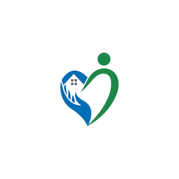 Vector home care logo