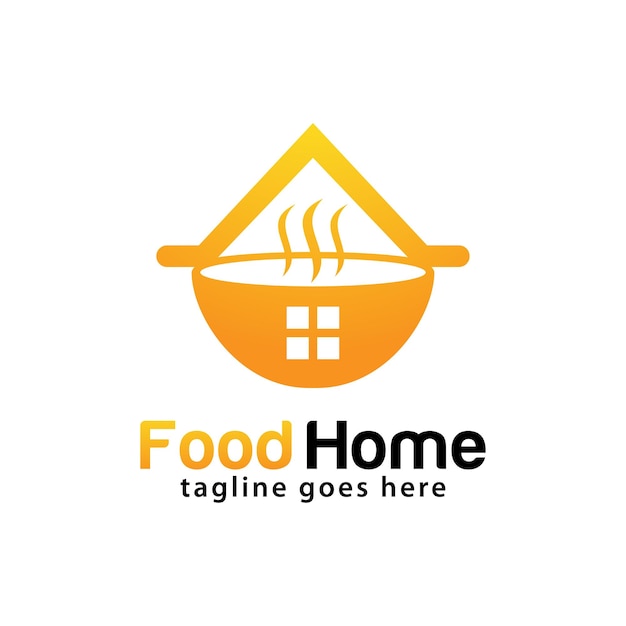 Шаблон логотипа домашнего шеф-повара