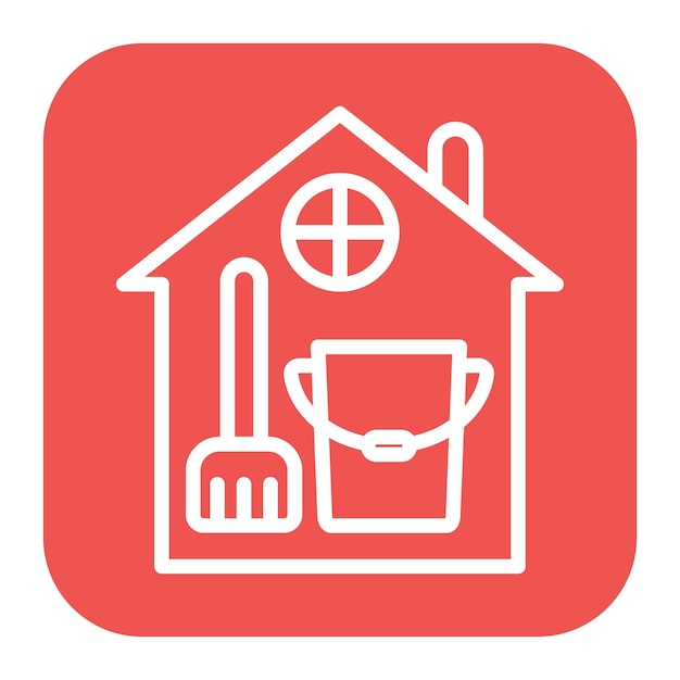 Vector home cleaning icon vector image can be used for cleaning
