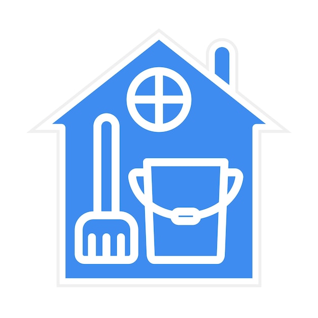 Vector home cleaning icon vector image can be used for cleaning