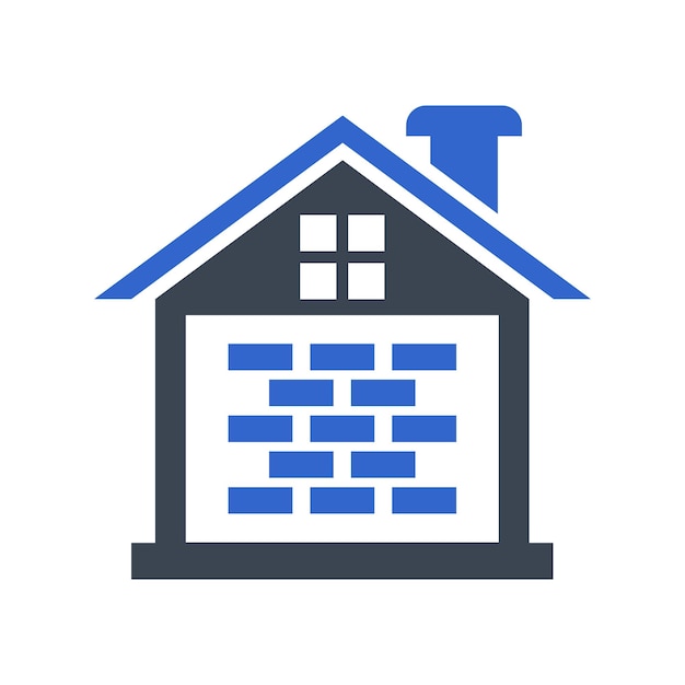 Home construction icon