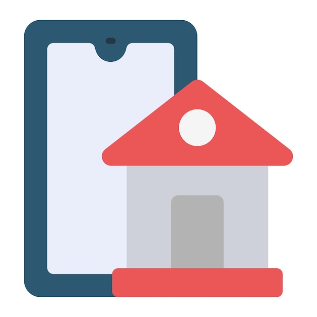 Vector home control icon