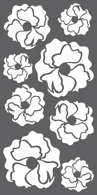 Vector home decoration patterns