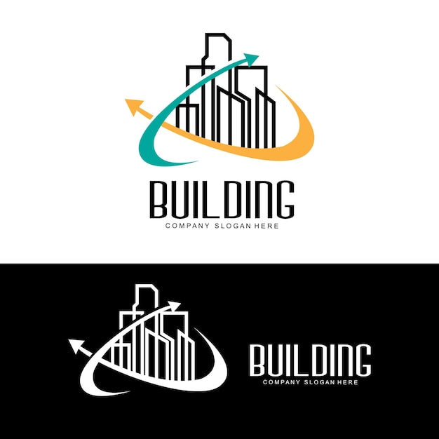 ホーム デザイン ロゴ 建物のロゴ プロパティと建設会社のアイコン