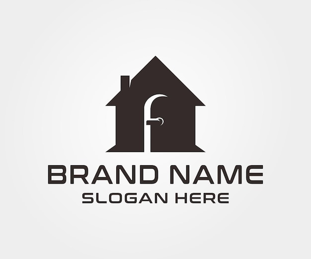 Home deur logo ontwerp inspiratie