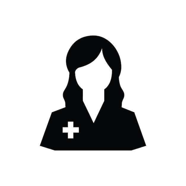 Home Health Aide Icon Simple Vector Illustration