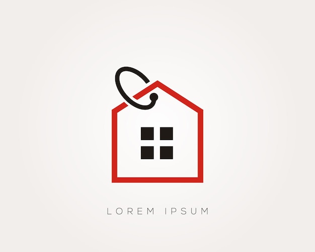 Vector home and house sale logo design illusatration