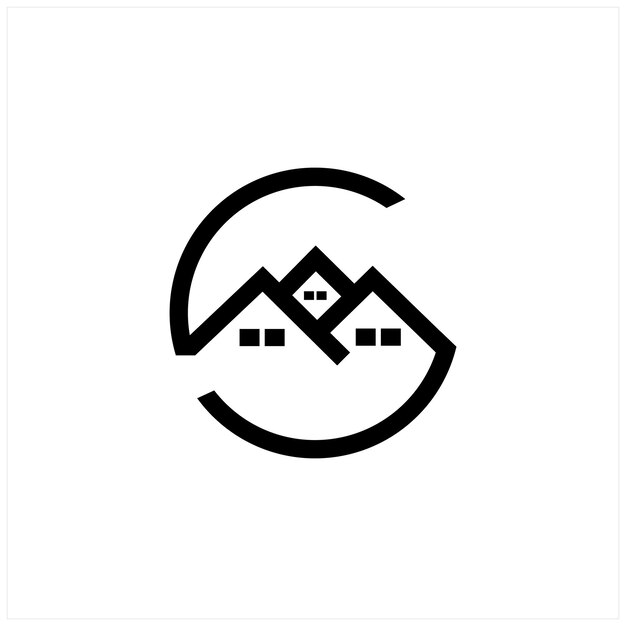 Vector home icon logo vector ontwerp illustratie eenvoudige huis logo icoon vector in plat ontwerp illustratie
