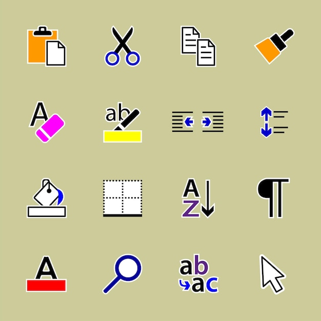 Vector home icon in microsoft word