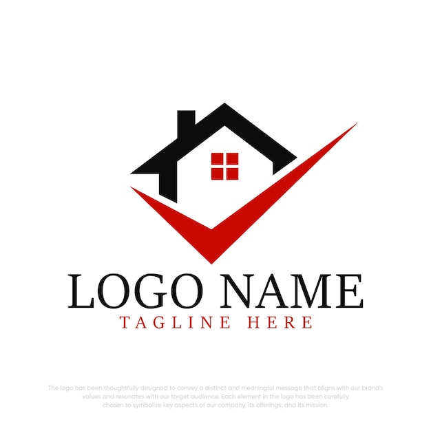 Home inspection logo home logo vector template logo