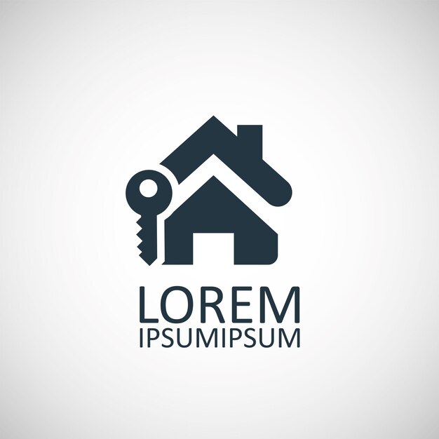 home key icon on white background