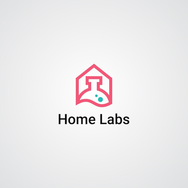 Home Labs Logo Template Design Vector