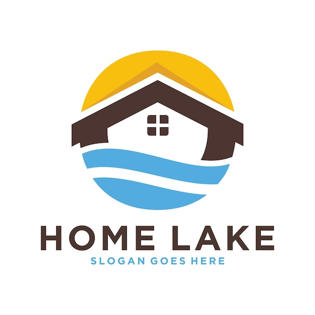 Home Lake Logo Design