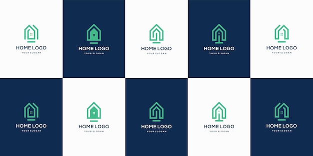 home logo collection