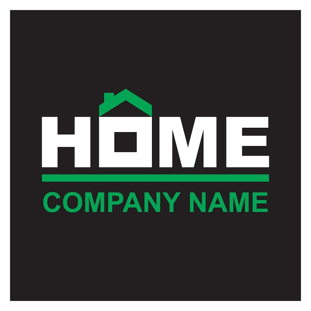 Vector home logo design