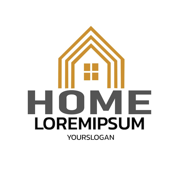 a home logo for homey on a white background