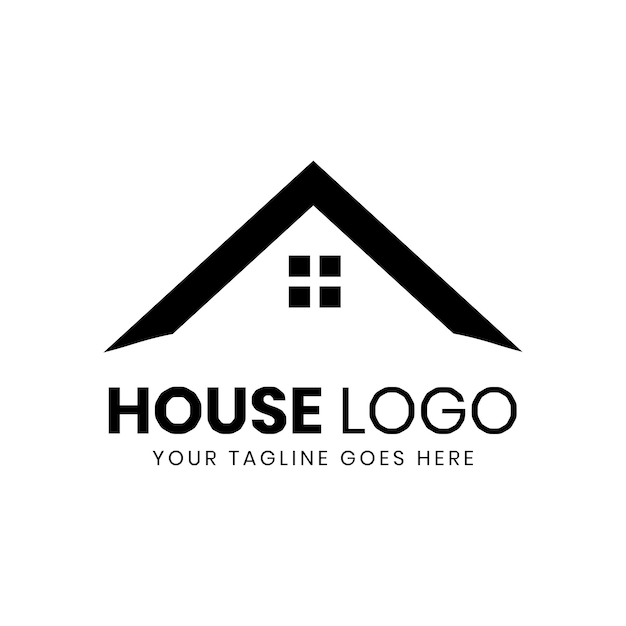 Home logo template vector for interior design business